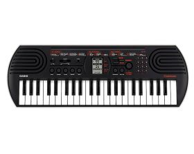 CASIO SA81 - Musik Tastatur 44 Tasten in Schwarz
