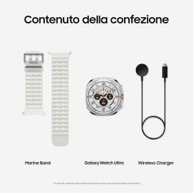 SAMSUNG SML705FZWAITV - GALAXY WATCH ULTRA 47MM LTE Weiß
