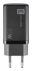 CELLULAR LINE ACHUSBGAN3PD65WK - Superschnelles Kompakt Ladegerät 65W