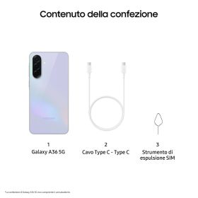 SAMSUNG SMA366BLVBEUE - Galaxy A36 5G Smartphone in Awesome Lavender