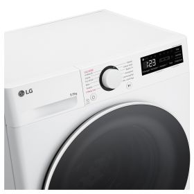 LG D2R5S09TSWW - Lavasciuga Slim 9/5kg AI DD