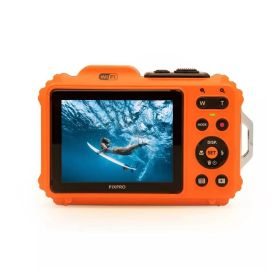 KODAK WPZ2ORANGECOMBOPACK - Kodak PIXPRO WPZ2 Fotocamera Digitale Impermeabile Arancione Kit