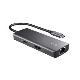 TRUST 24968 - Trust DALYX 6-in-1 USB Hub Adapter