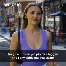 SONY WFC510B - Sony WF-C510 True Wireless In-Ear-Kopfhörer