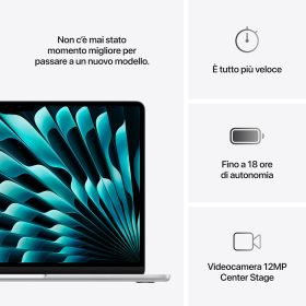 APPLE MW0X3TA - MacBook Air 13'' M4 16GB 512GB Silber