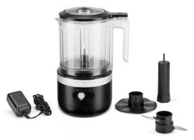KITCHENAID 5KFCB519EBM 0569453 TRITATUTTO SENZA FILI 12V 1.18LT 2VEL NERO OPACO