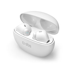 SBS TEEARPURDTWSBTW - Auricolari TWS Pure Drops Bianchi