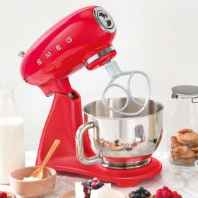 SMEG SMF03RDEU - Küchenmaschine 800W im 50er Jahre Stil