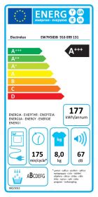 ELECTROLUX EW7H583B - Perfect Care 700 Wäschetrockner 8Kg