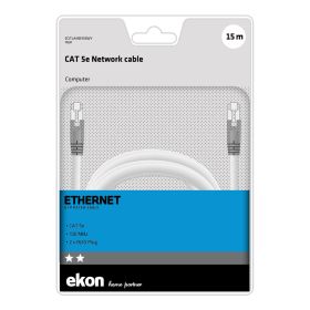 EKON ECITLAN5E150WY - Netzwerkkabel UTP cat 5e 15m