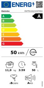 ELECTROLUX EW7F511GQ - Frontlader Waschmaschine 11kg mit Autodosierung