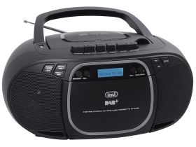 TREVI 0CM57600 - Radio CD e Cassette Nera