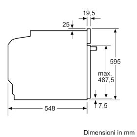 BOSCH HBA172BB0 - Bosch Einbau-Backofen HBA172BB0 Schwarz