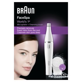BRAUN FACE810 - Epilatore Braun Face con spazzola