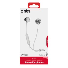 SBS TEEARBT701W - BT701 Cuffie Wireless in Metallo
