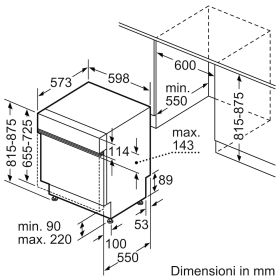 BOSCH SMI6ECS12E - Einbaugeschirrspüler 60 cm Serie 6