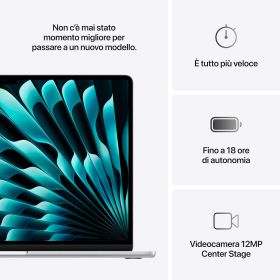 APPLE MW1G3TA - MacBook Air 15'' M4 Silber