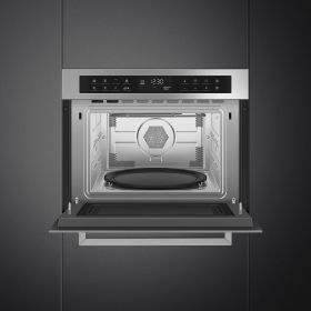 SMEG SF4400MCX1 - SF4400MCX1 Forno Compatto Combinato Microonde Acciaio Inox